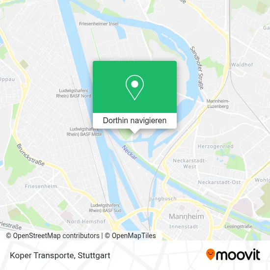 Koper Transporte Karte