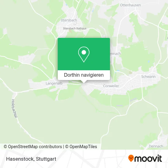 Hasenstock Karte