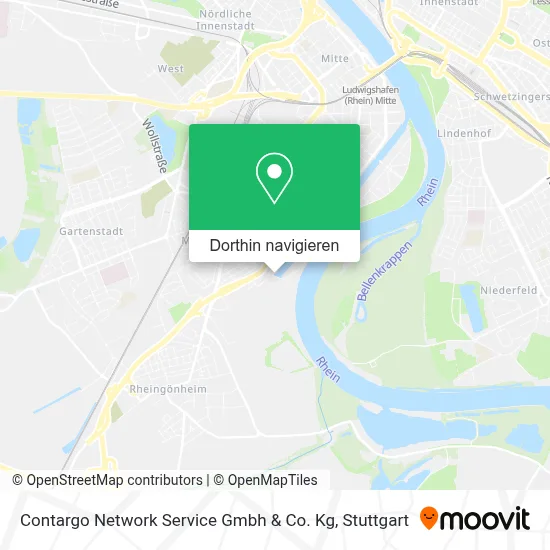 Contargo Network Service Gmbh & Co. Kg Karte
