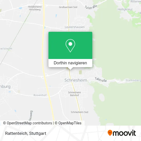Rattenteich Karte