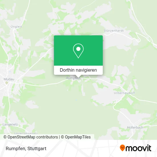Rumpfen Karte