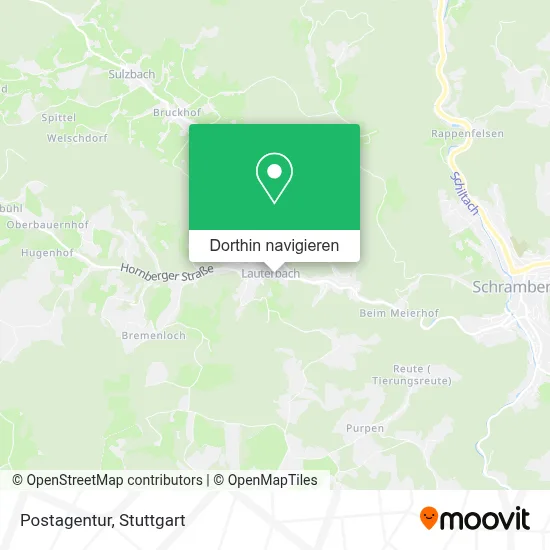 Postagentur Karte