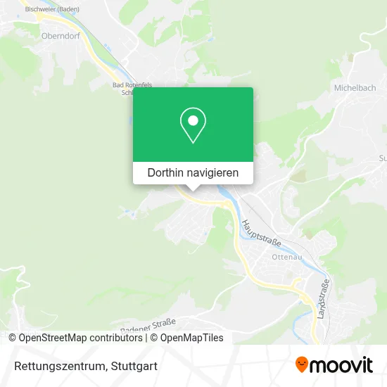 Rettungszentrum Karte