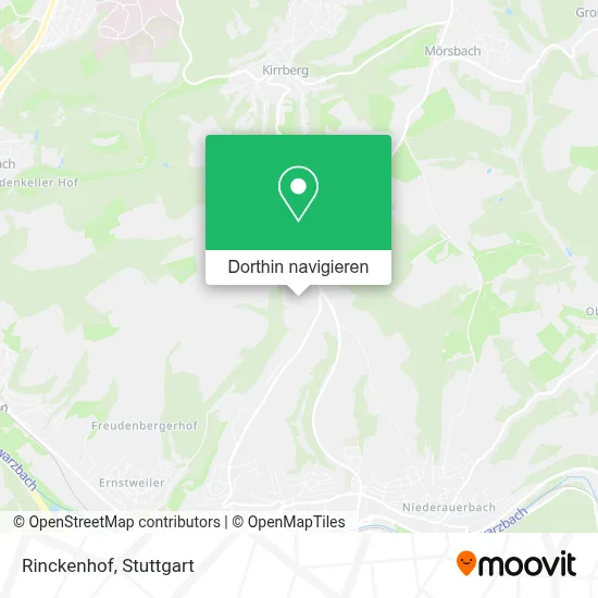 Rinckenhof Karte