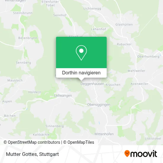 Mutter Gottes Karte