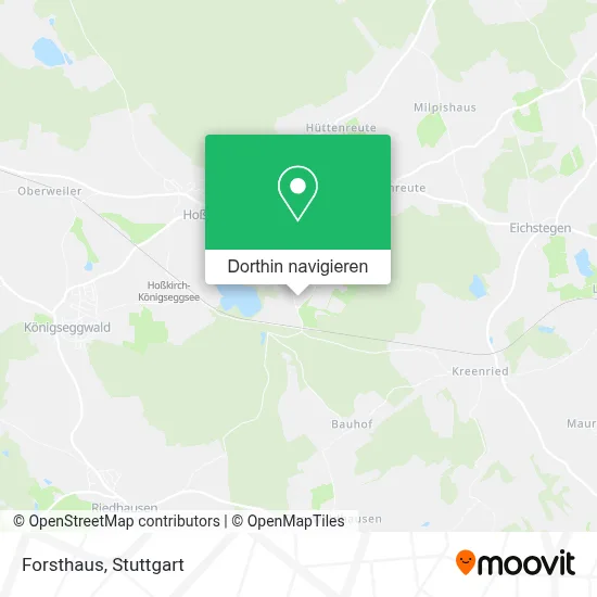 Forsthaus Karte