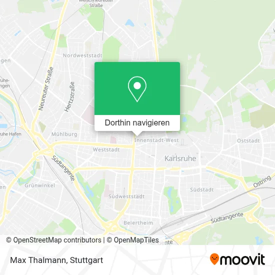 Max Thalmann Karte