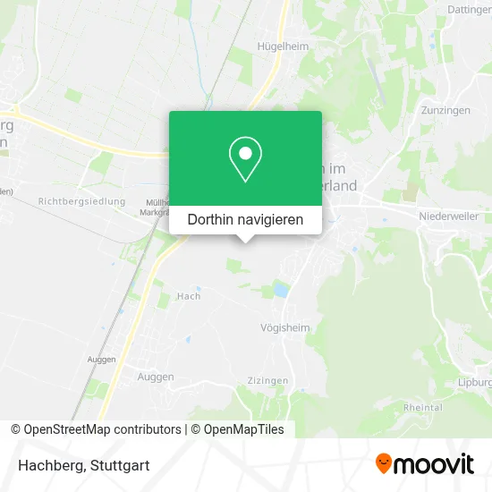Hachberg Karte