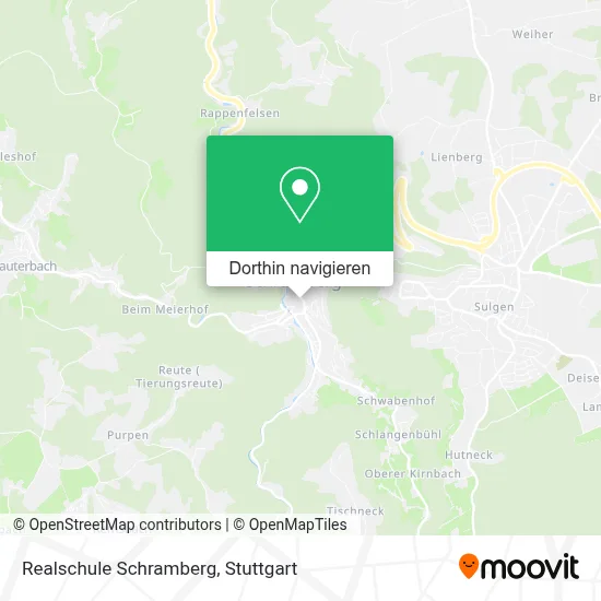 Realschule Schramberg Karte