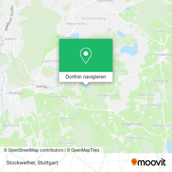 Stockweiher Karte