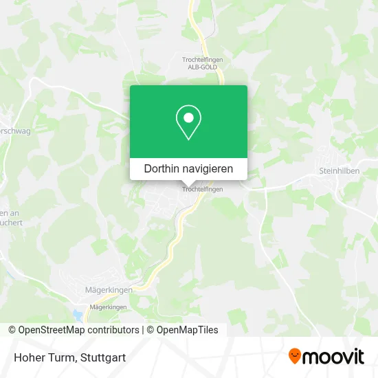 Hoher Turm Karte