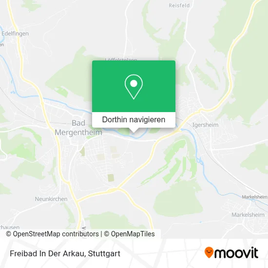 Freibad In Der Arkau Karte