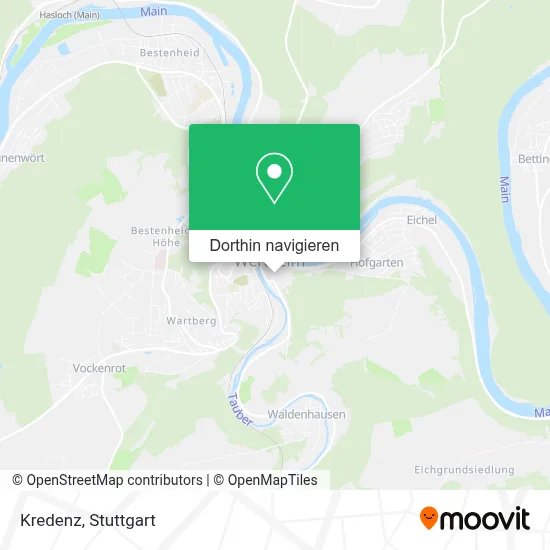 Kredenz Karte