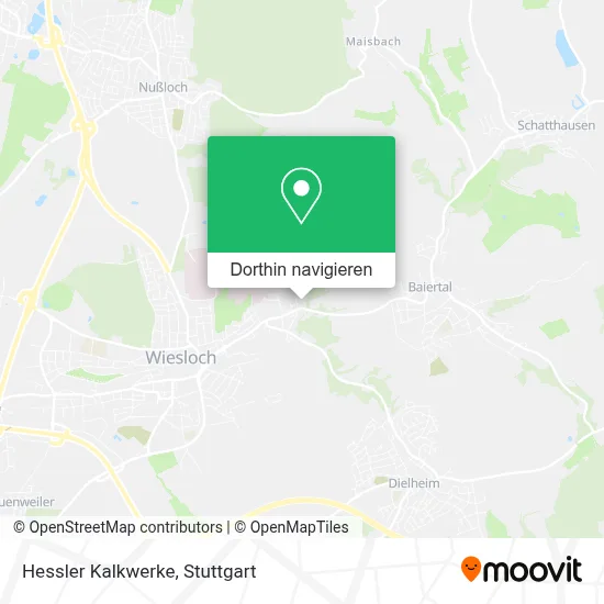 Hessler Kalkwerke Karte