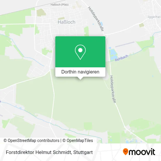 Forstdirektor Helmut Schmidt Karte