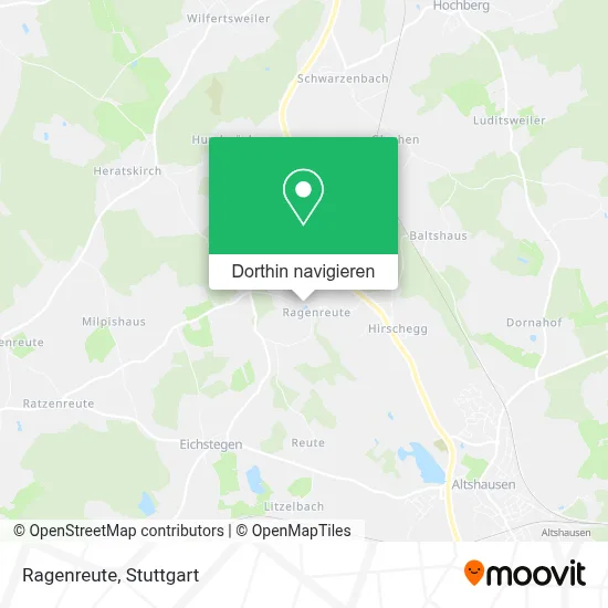 Ragenreute Karte