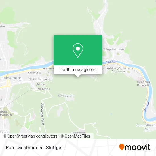 Rombachbrunnen Karte
