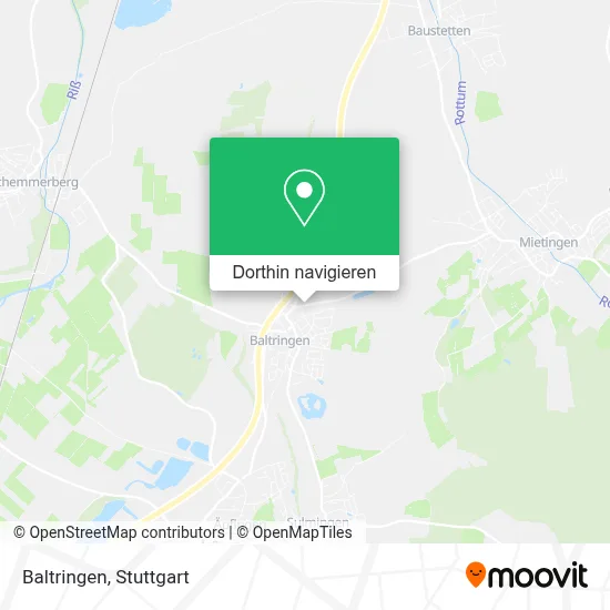 Baltringen Karte