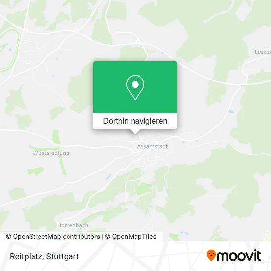Reitplatz Karte