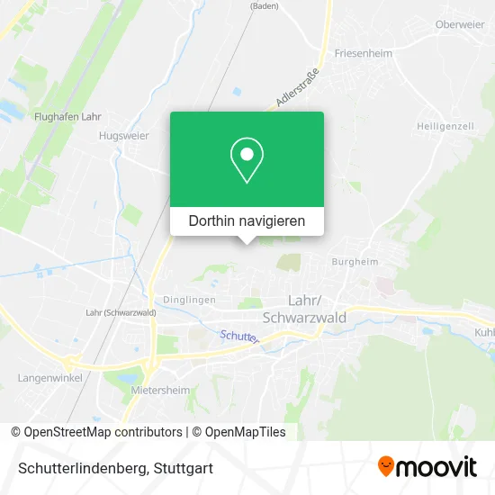 Schutterlindenberg Karte