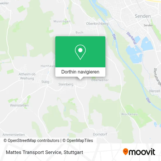 Mattes Transport Service Karte