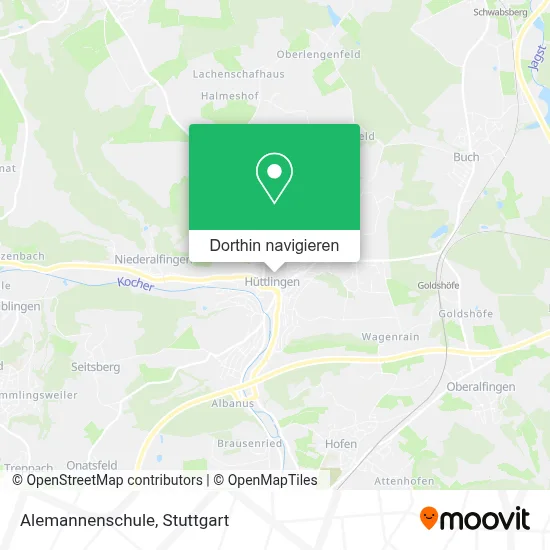 Alemannenschule Karte