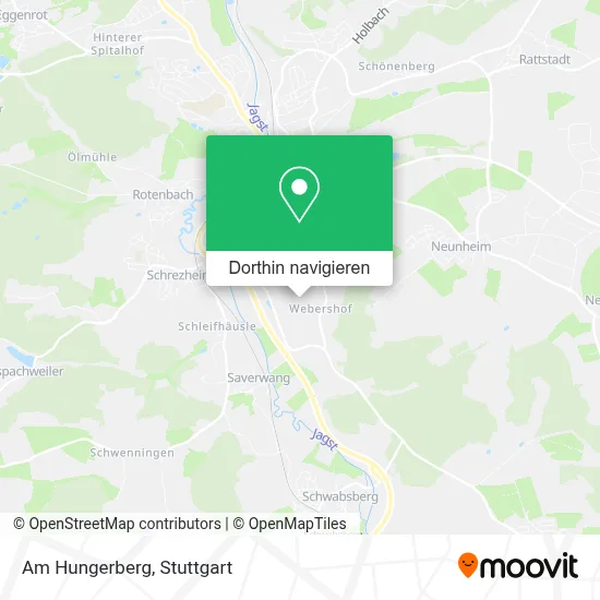 Am Hungerberg Karte
