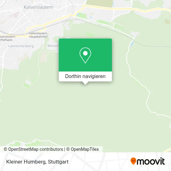 Kleiner Humberg Karte