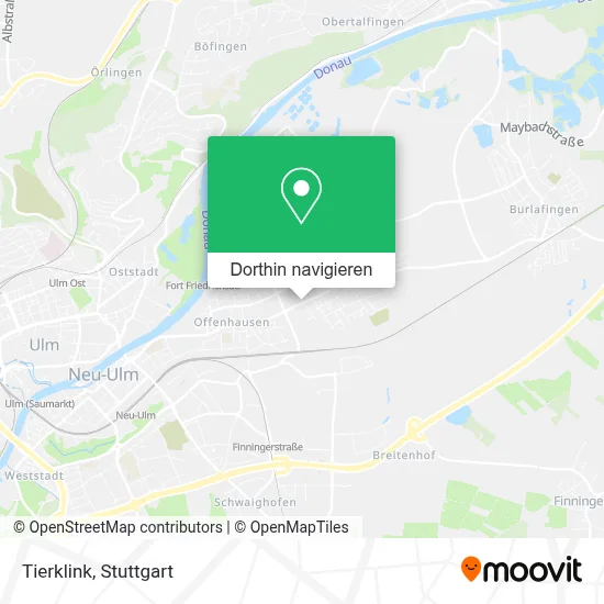 Tierklink Karte
