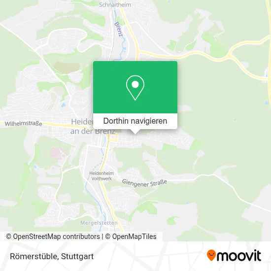 Römerstüble Karte