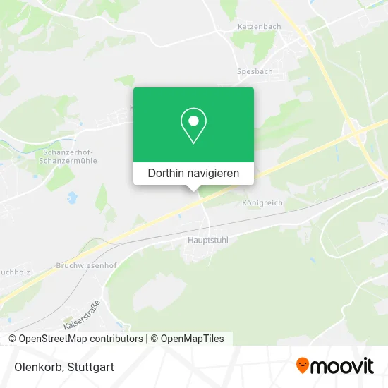 Olenkorb Karte