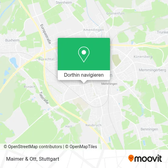 Maimer & Ott Karte
