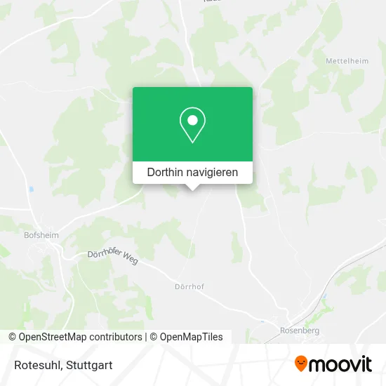 Rotesuhl Karte