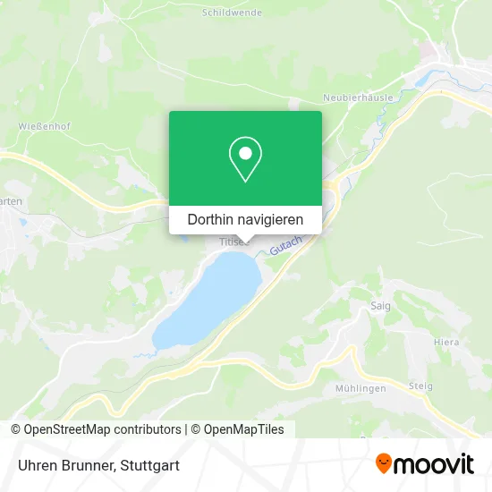 Uhren Brunner Karte