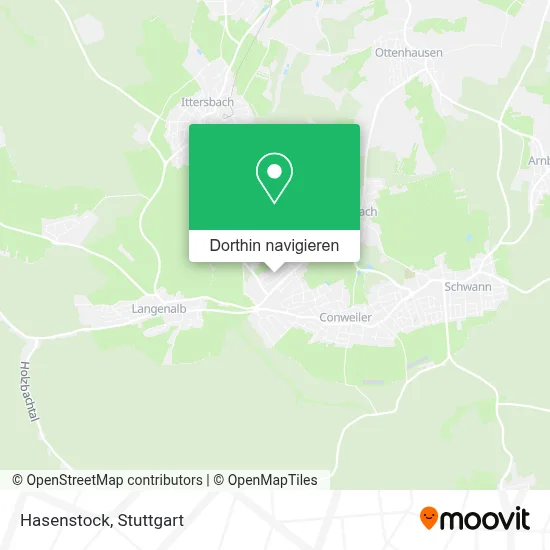 Hasenstock Karte