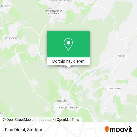 Disc Direct Karte