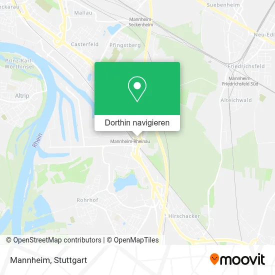 Mannheim Karte