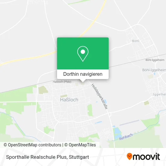 Sporthalle Realschule Plus Karte