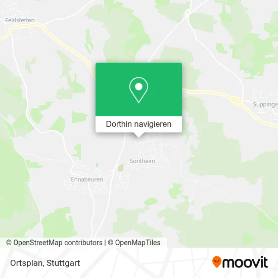 Ortsplan Karte