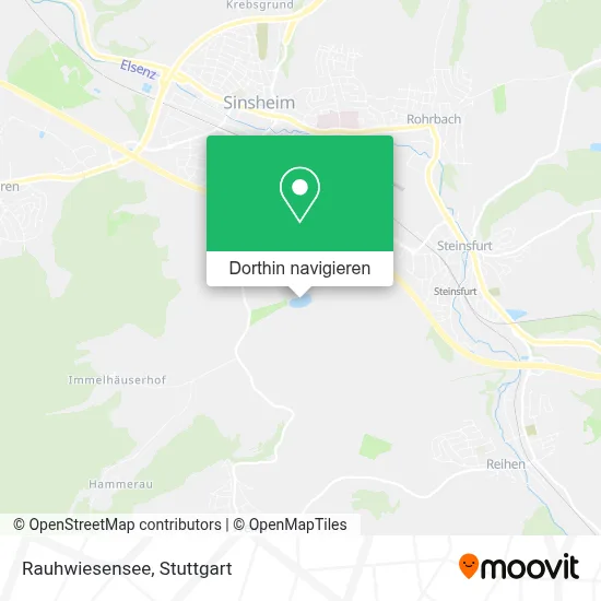 Rauhwiesensee Karte