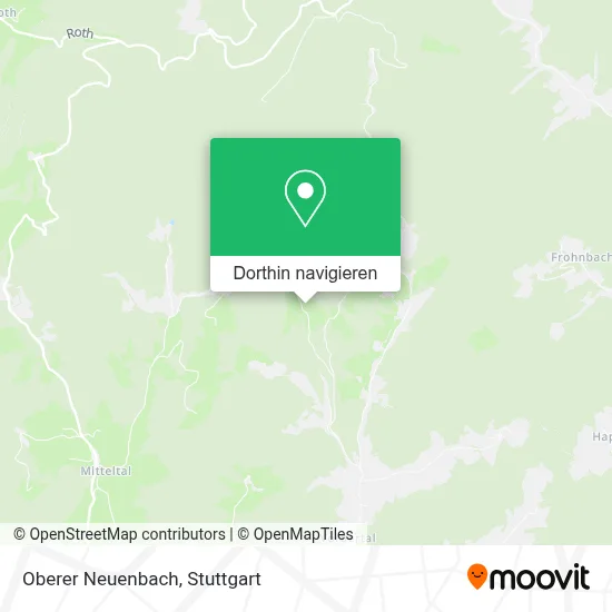 Oberer Neuenbach Karte