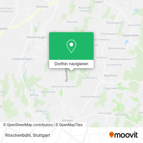 Röschenbühl Karte