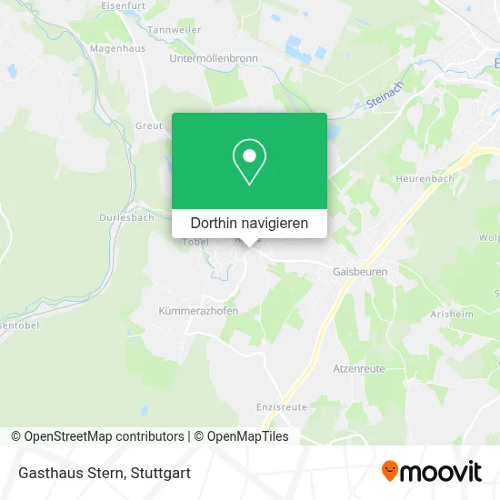 Gasthaus Stern Karte