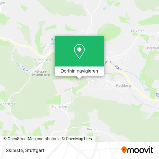 Skipiste Karte