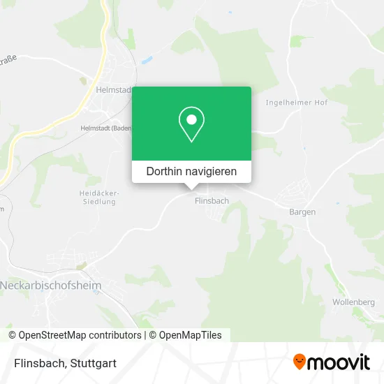 Flinsbach Karte