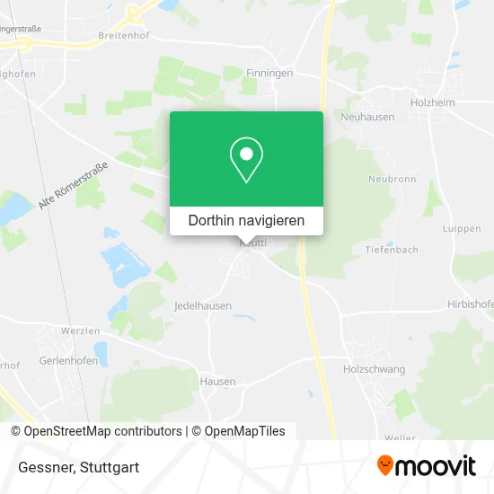 Gessner Karte