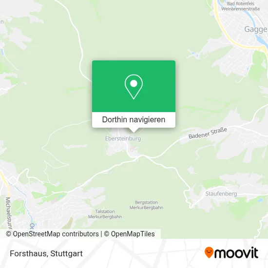Forsthaus Karte