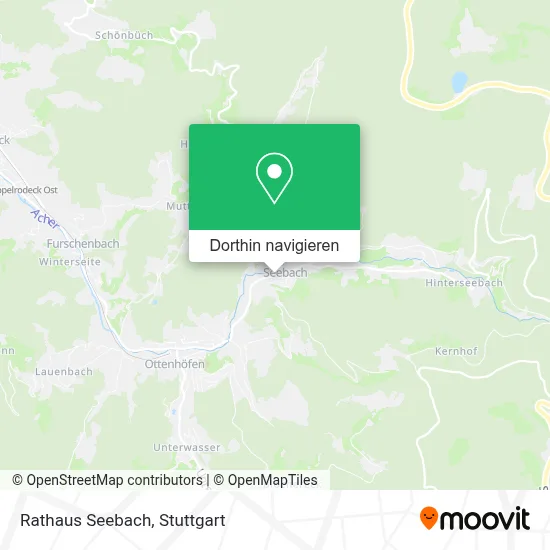 Rathaus Seebach Karte