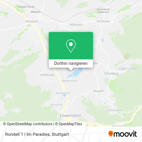 Rondell 1 | Im Paradies Karte