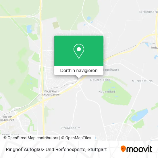 Ringhof Autoglas- Und Reifenexperte Karte